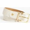 Budget 🛒 Guess femme ceinture bea logo 4G créme Accessoires textile Couleur Blanc cassé 👍 -Guess Soldes Boutique 22452418 500 A