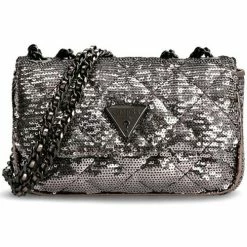 Nouveau 🎁 Guess HWIM76 79780 Besaces / Sacs bandoulière Couleur Argenté 🤩