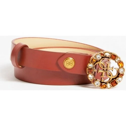 Promo 🎁 Guess femme ceinture applications - bijou marron Accessoires textile Couleur Marron 🔥 3 Promo 🎁 Guess femme ceinture applications - bijou marron Accessoires textile Couleur Marron 🔥