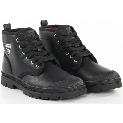 Meilleur prix 💯 Guess Classic logo triangle Baskets mode Couleur Noir ✔️ 4 Meilleur prix 💯 Guess Classic logo triangle Baskets mode Couleur Noir ✔️ – Image 2