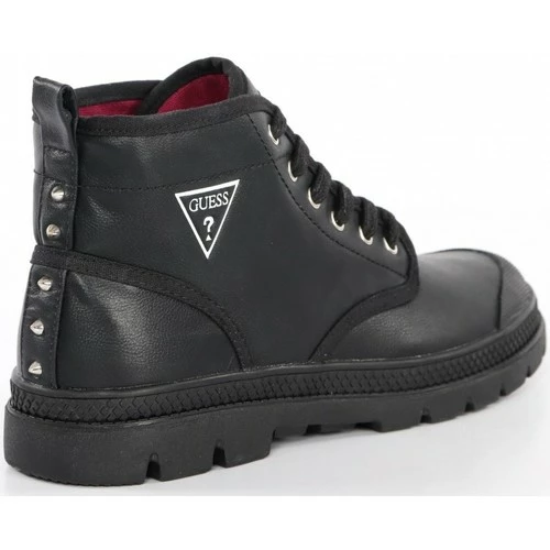 Meilleur prix 💯 Guess Classic logo triangle Baskets mode Couleur Noir ✔️ 8 Meilleur prix 💯 Guess Classic logo triangle Baskets mode Couleur Noir ✔️ – Image 6