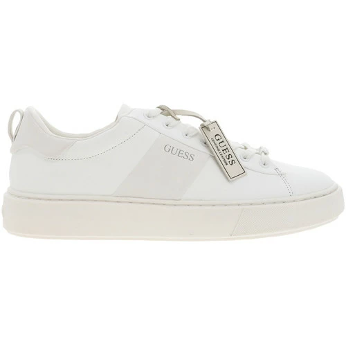 Remise 👍 Guess Baskets basses en cuir Baskets mode Couleur Blanc 🔔 4 Remise 👍 Guess Baskets basses en cuir Baskets mode Couleur Blanc 🔔 – Image 2