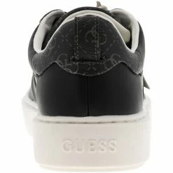 Meilleur prix 🤩 Guess Baskets basses en cuir à semelle plateforme Baskets mode Couleur Noir 🛒 -Guess Soldes Boutique 22465452 500 D