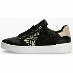 Sortie 🛒 Guess FL5RF2 FAB12 REFRESH 2-BLKGO Baskets mode Couleur Noir 🔔 -Guess Soldes Boutique 22469724 350 B