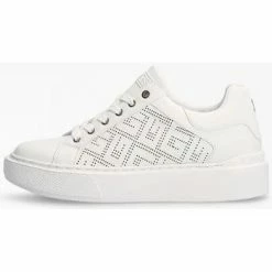 Budget 🔔 Guess FL5IVE ELE12 IVEE-WHITE Baskets mode Couleur Blanc 🛒