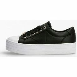 Tout neuf 🧨 Guess FL5BLS LEA12 BELLS-BLACK Baskets mode Couleur Noir ⌛