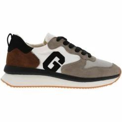 Les meilleures critiques de 🤩 Guess 👟 Sneakers nubuck Baskets mode Couleur Blanc et brun 😍 -Guess Soldes Boutique 22473385 500 B