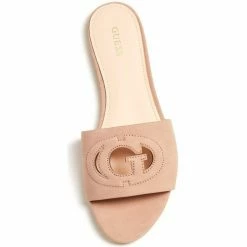 Vente flash 😉 Guess FL6TAS LEA19 Baskets mode Couleur Marron 👏 -Guess Soldes Boutique 22515011 500 D