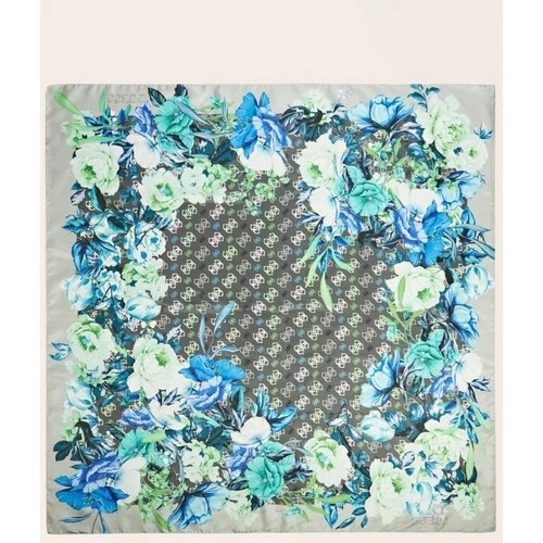 Meilleure vente 👍 Guess femme foulard soie imprimé floral gris Accessoires textile Couleur Gris ❤️ 3 Meilleure vente 👍 Guess femme foulard soie imprimé floral gris Accessoires textile Couleur Gris ❤️