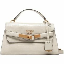 Tout neuf 👍 Guess Sac bandouliere Ref 55720 Egs 30*17*10 Besaces / Sacs bandoulière Couleur Ecru 🔔