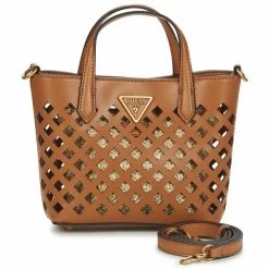 Acheter ⌛ Guess AQUA VB Besaces / Sacs bandoulière Couleur Cognac 🧨 -Guess Soldes Boutique 22579459 500 D