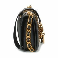 Promo 👏 Guess ABEY BC CROSSBODY FLAP Besaces / Sacs bandoulière Couleur Noir 🌟 -Guess Soldes Boutique 22579486 500 C