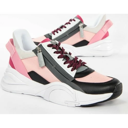 Le moins cher 🎉 Guess Bella pink Baskets mode Couleur Rose 👏 5 Le moins cher 🎉 Guess Bella pink Baskets mode Couleur Rose 👏 – Image 3