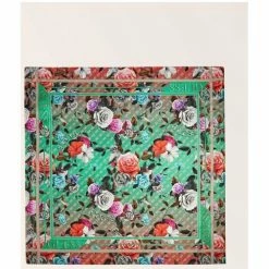 Meilleur prix 😍 Guess femme foulard soie imprimé floral multicolore Accessoires textile Couleur Multicolore 🎉