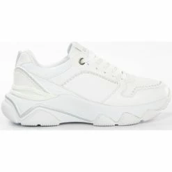 Coupon 👏 Guess Chunky 👟 sneaker Baskets mode Couleur Blanc ✔️