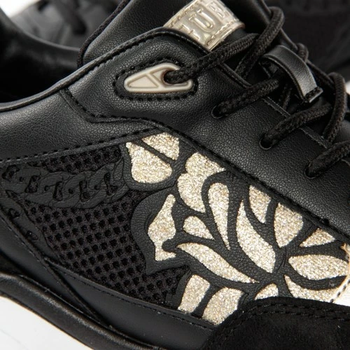 Remise 🔔 Guess Chunky gold floral Baskets mode Couleur Noir 🤩 7 Remise 🔔 Guess Chunky gold floral Baskets mode Couleur Noir 🤩 – Image 5