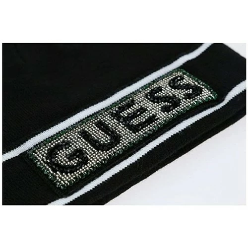 Grosses soldes 🎁 Guess femme bonnet à strass brodé noir Accessoires textile Couleur Noir 😉 6 Grosses soldes 🎁 Guess femme bonnet à strass brodé noir Accessoires textile Couleur Noir 😉 – Image 4