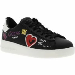 De gros ✨ Guess 15998CHPE22 Baskets mode Couleur Noir ❤️