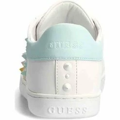 Bon marché 😀 Guess FL6JCB LEA12 Baskets mode Couleur Blanc 🥰 -Guess Soldes Boutique 22758704 500 C