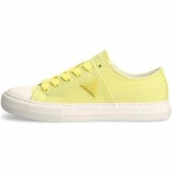 Meilleure vente 🤩 Guess FL6PNZ FAB12 Baskets mode Couleur Jaune 🔔