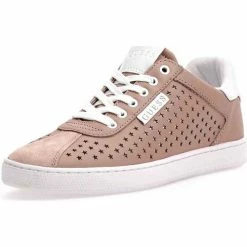 De gros 🎁 Guess FL6RTZ LEA12 Baskets mode Couleur Rose 👍 -Guess Soldes Boutique 22758840 500 B
