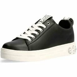 Tout neuf ✔️ Guess FL6RV3 LEA12 Baskets mode Couleur Noir 👏 -Guess Soldes Boutique 22758842 500 B