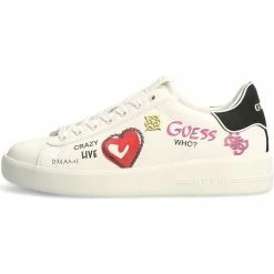 Les meilleures critiques de 🌟 Guess FL6R2K LEP12 Baskets mode Couleur Blanc 😍