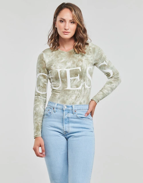 Grosses soldes 👍 Guess LS GUESS LOGO Autres types de lingerie Couleur Kaki 😍 4 Grosses soldes 👍 Guess LS GUESS LOGO Autres types de lingerie Couleur Kaki 😍 – Image 2