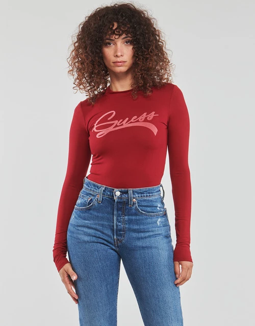 Coupon 🧨 Guess LS ALEXANDRA BODY Autres types de lingerie Couleur Bordeaux ⌛ 4 Coupon 🧨 Guess LS ALEXANDRA BODY Autres types de lingerie Couleur Bordeaux ⌛ – Image 2