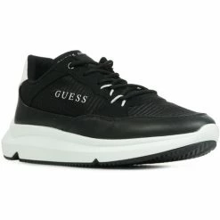 De gros 🔔 Guess Degrom Baskets mode Couleur noir ❤️ -Guess Soldes Boutique 22904489 500 B