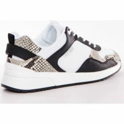 Vente flash ❤️ Guess Style croco Baskets mode Couleur Blanc 🧨 -Guess Soldes Boutique 22962558 500 F