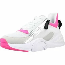 Remise 🥰 Guess BAILIA2 Baskets mode Couleur Blanc 🎁