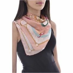 Remise ❤️ Guess AW8403 SIL90 Accessoires textile Couleur Rose ✔️ -Guess Soldes Boutique 23021543 500 B