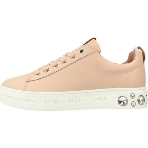 Tout neuf 🎁 Guess FL6RV3 LEA12 Baskets mode Couleur Beige ❤️ 4 Tout neuf 🎁 Guess FL6RV3 LEA12 Baskets mode Couleur Beige ❤️ – Image 2