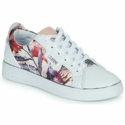 Top 10 🔥 Guess YELIZ Baskets mode Couleur Blanc 👍