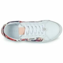 Top 10 🔥 Guess YELIZ Baskets mode Couleur Blanc 👍 -Guess Soldes Boutique 23068589 500 F