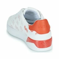 Le moins cher 🤩 Guess REFRESH Baskets mode Couleur Blanc / Rouge ✨ -Guess Soldes Boutique 23068590 500 E