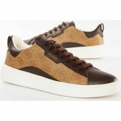 Sortie 🌟 Guess Verona Baskets mode Couleur Marron 🔔 -Guess Soldes Boutique 23134271 500 C