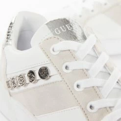 Coupon ✔️ Guess Roxele Baskets mode Couleur Blanc 🤩 -Guess Soldes Boutique 23134272 500 D