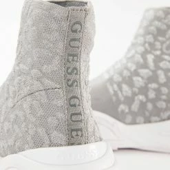 Les meilleures critiques de 😉 Guess Baylora Baskets mode Couleur Argent 🎉 -Guess Soldes Boutique 23134273 500 F