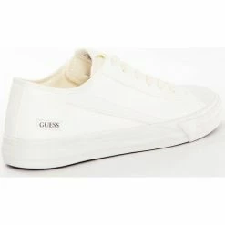 Remise ✔️ Guess Ederle Baskets mode Couleur Blanc 🎁 -Guess Soldes Boutique 23134274 500 F