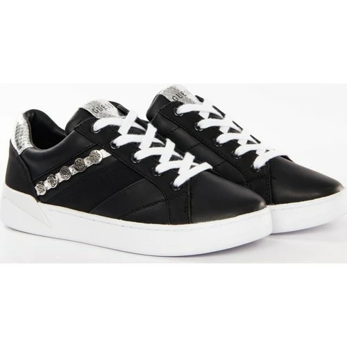 Bon marché 👍 Guess Roxele Baskets mode Couleur Noir 🧨 4 Bon marché 👍 Guess Roxele Baskets mode Couleur Noir 🧨 – Image 2