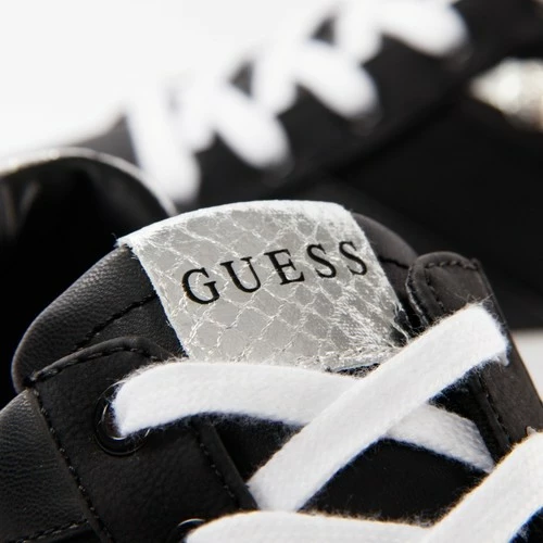 Bon marché 👍 Guess Roxele Baskets mode Couleur Noir 🧨 7 Bon marché 👍 Guess Roxele Baskets mode Couleur Noir 🧨 – Image 5