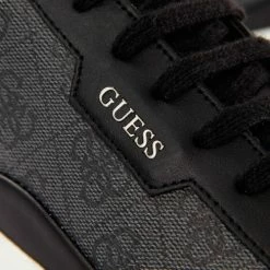 Remise ✔️ Guess Verona Baskets mode Couleur Noir 😍 -Guess Soldes Boutique 23134283 500 E