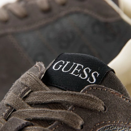 Le moins cher 😉 Guess Padova Baskets mode Couleur Marron 🧨 6 Le moins cher 😉 Guess Padova Baskets mode Couleur Marron 🧨 – Image 4