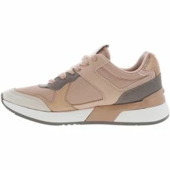 Bon marché 🌟 Guess Baskets basses cuir Baskets mode Couleur Rose 🤩 -Guess Soldes Boutique 23173692 500 C