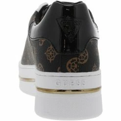 Budget 👏 Guess Baskets semelle plateforme Baskets mode Couleur Noir damier beige 🎁 -Guess Soldes Boutique 23173693 500 D