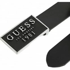 Vente flash 🔔 Guess Ceinture Homme noir M2YZ24LOQUO Accessoires textile Couleur Noir 🎉 -Guess Soldes Boutique 23243101 350 B