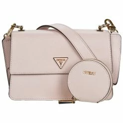 Grosses soldes 👏 Guess ALEXIE (VG) CROSSBODY FLAP Besaces / Sacs bandoulière Couleur Rose ⭐