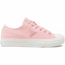 Budget 😉 Guess FL6PNZ FAB12 Baskets mode Couleur Rose 🎉 -Guess Soldes Boutique 23279641 500 B